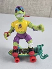 1990 Mondo Gecko Green Knee TMNT Teenage Mutant Ninja Turtles Complete W/ Board
