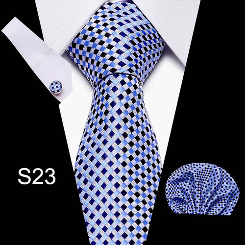 Krawatte + Einstecktuch + Stulpen SET Hochzeit Busniess Herren Binder Schlips - Bild 70 von 79