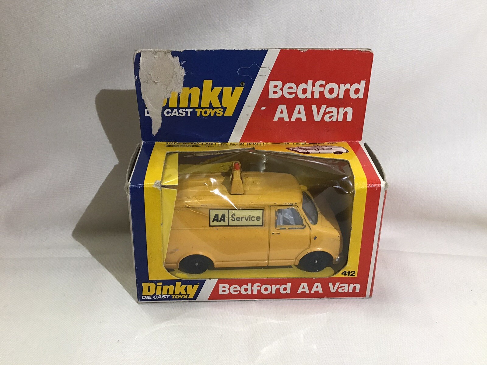 Rare Vintage Dinky Toys 412 Bedford AA Van - Made In England - Foto 8