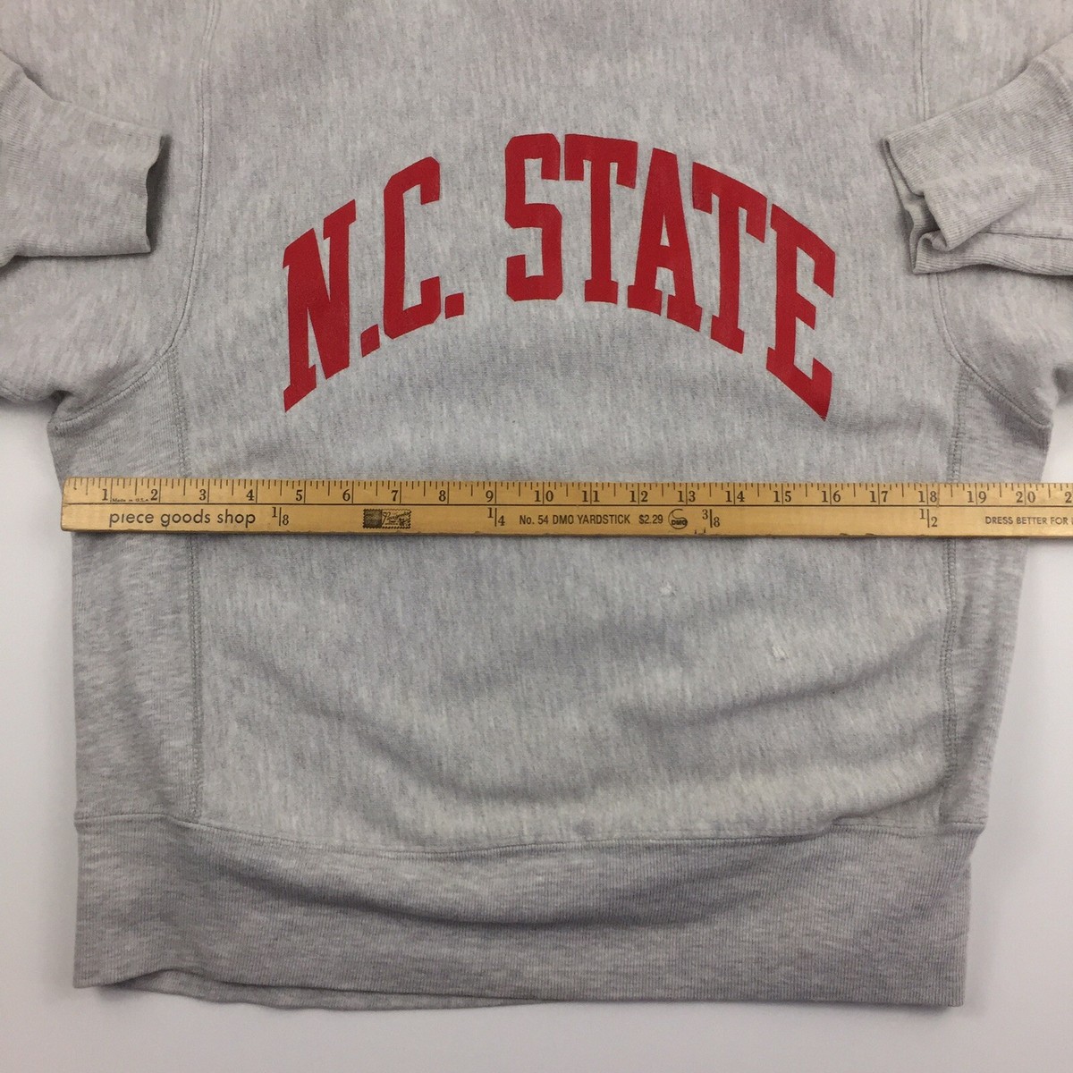トップス 80s Champion North Carolina reverseweave North Carolina Sweatshirt - Ash Grey Champion Reverse Weave
