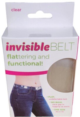 Invisible Belt Flattering & Functional Clear