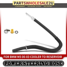 1x Power Steering Return Line Hose Assembly for BMW M5 00-03 Cooler To Reservoir