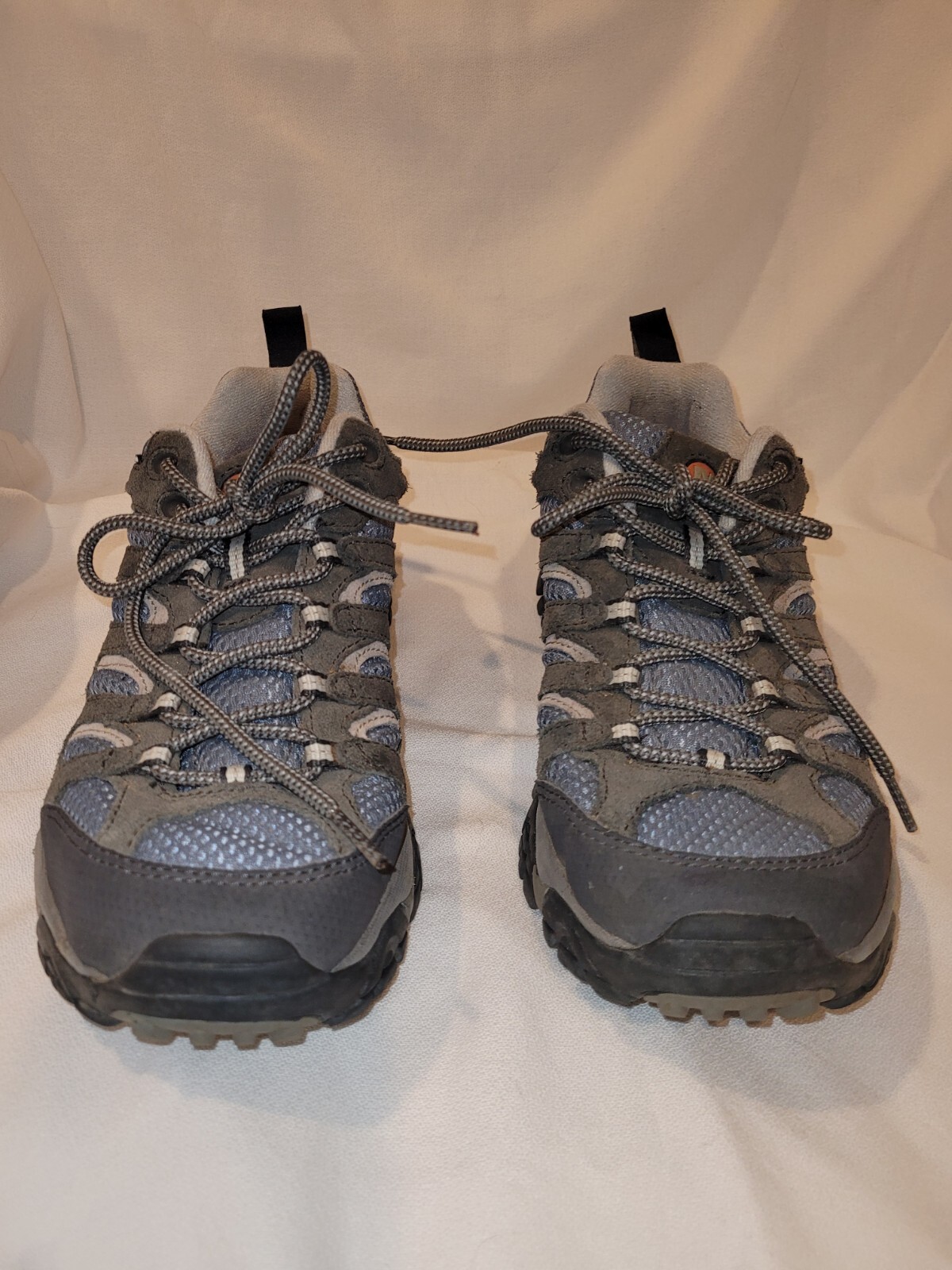 Merrell Continuum Moab Ventilator Womens Hiking Shoes Outdoor Grey Smore Size 9
