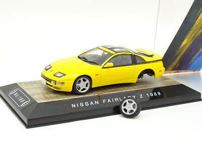 Miniature Norev Collection Japon 1/43 – Nissan Fairlady Z 1989 Jaune – Occasion