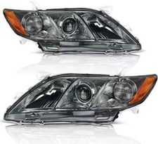Projector Headlight Assembly 2007-2009 Camry 4-Door Sedan Exclude Hybird Chrom