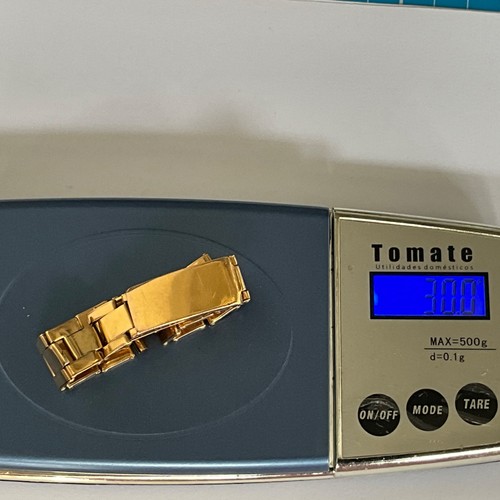 ROLEX OYSTER BRACELET RIVET 18K YELLOW GOLD SOLID BUBBLEBACK 17MM # B3- BOX5 - Picture 4 of 17