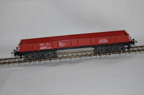 MARKLIN 4473. Vagón bordes bajos DB. Época IV. SIN CAJA