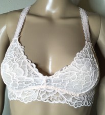 Xhilaration Bralette Ligh Peach Size Small Beautiful Lace Criss Cross In Back