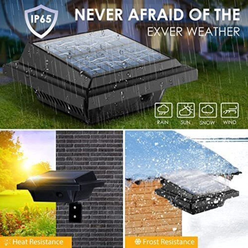 Solar Powered Fence Gutter Lights Solar Powered Led Gutter Door Wall
