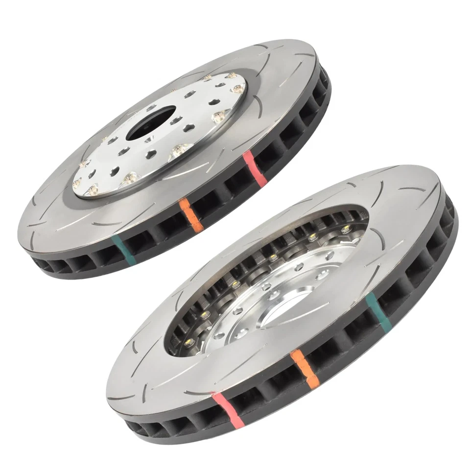 Audi RS6 RS7 C7 Front Brake Discs Grooved 390mm DBA 5000 T3 Slotted x2 - Image 4 of 4