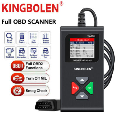 Automotive OBD2 Scanner Code Reader Car Diagnostic Scan Tool Check Engine Fault