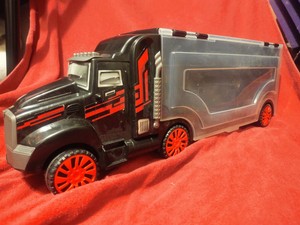 matchbox semi truck car carrier