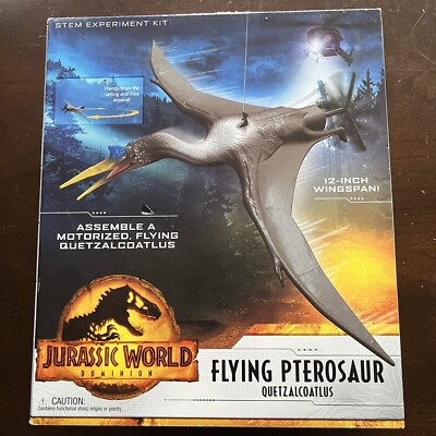 Jurassic World Flying Pterosaur Quetzalcoatlus Model STEM Experiment Kit 556002