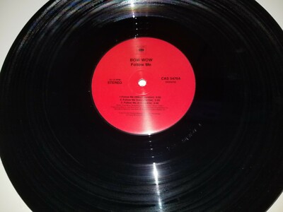 BOW WOW - FOLLOW ME / LET'S GET DOWN - COLUMBIA 54764 - 12'' VINYL SINGLE 