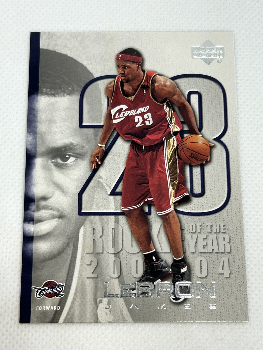 2005-06 LEBRON JAMES Upper Deck #LJ24 Rookie of the Year NBA 