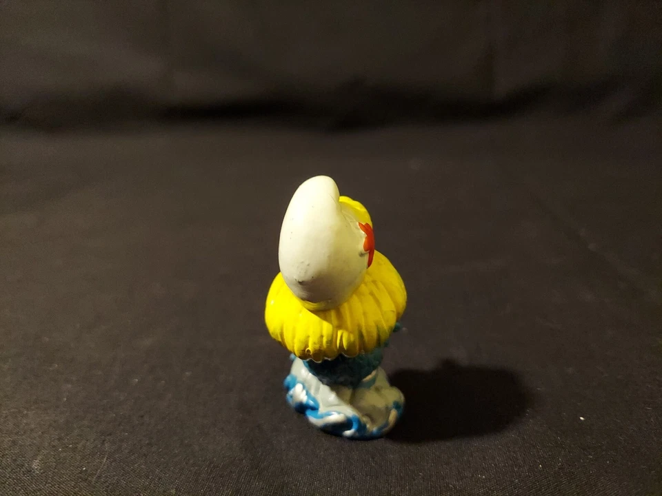 Los Pitufos 20142 Sirena Pitufo Rara Figura De Colección PVC Juguete Años 80 Estatuilla HK Foto 4 de 4