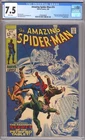 Amazing Spider-Man #74 CGC 7.5 WP - 2nd App Silvermane - Last 12 cent Issue