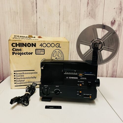 Chinon Sound SP-330MV Magnetic 8MM Motion Picture Projector 