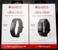 ZAGG Clear Screen Protector for Fitbit Inspire/Inspire 2 Inspire HR Fit Charge 3