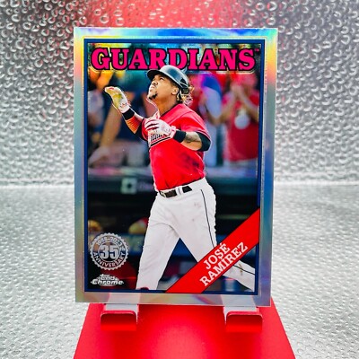 2023 Topps Chrome #88BC-17 Jose Ramirez 35th Anniversary