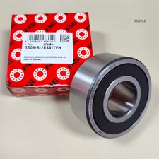 FAG 3306-B-2RSR-TVH DOUBLE ROW ANGULAR CONTACT BALL BEARING USA FREE SHIPPING