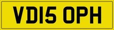 SOPHY SOPHIE SOPH NUMBER PLATE SOPHS CAR REGISTRATION VD15 OPH NO HIDDEN FEES