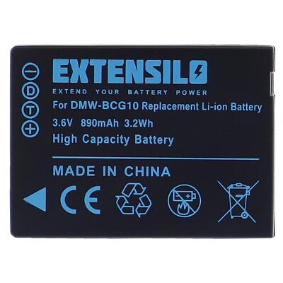 Battery for Panasonic Lumix DMC-3D1 DMC-TZ18 DMC-TZ10 DMC-TZ22 DMC