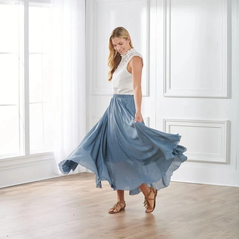 Indian Grey Solid Cotton Skirt Women's Clothing skirt Girls Partywear skirt US
Opens in a new window