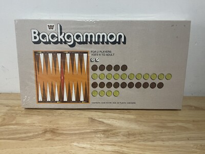VTG 1973 Whitman USA MADE Backgammon Board Game