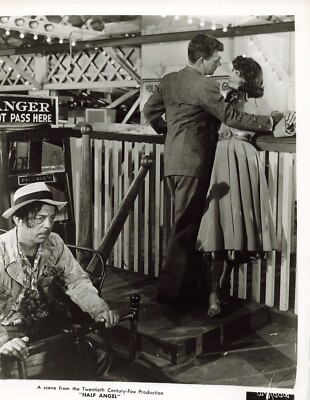 Half Angel 1951 Movie Photo Loretta Young Joseph Cotten Edwin Max *P134b