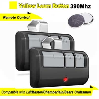 Compatible Remote Control Yellow Learn Button For Liftmaster Sears 891LM 893LM