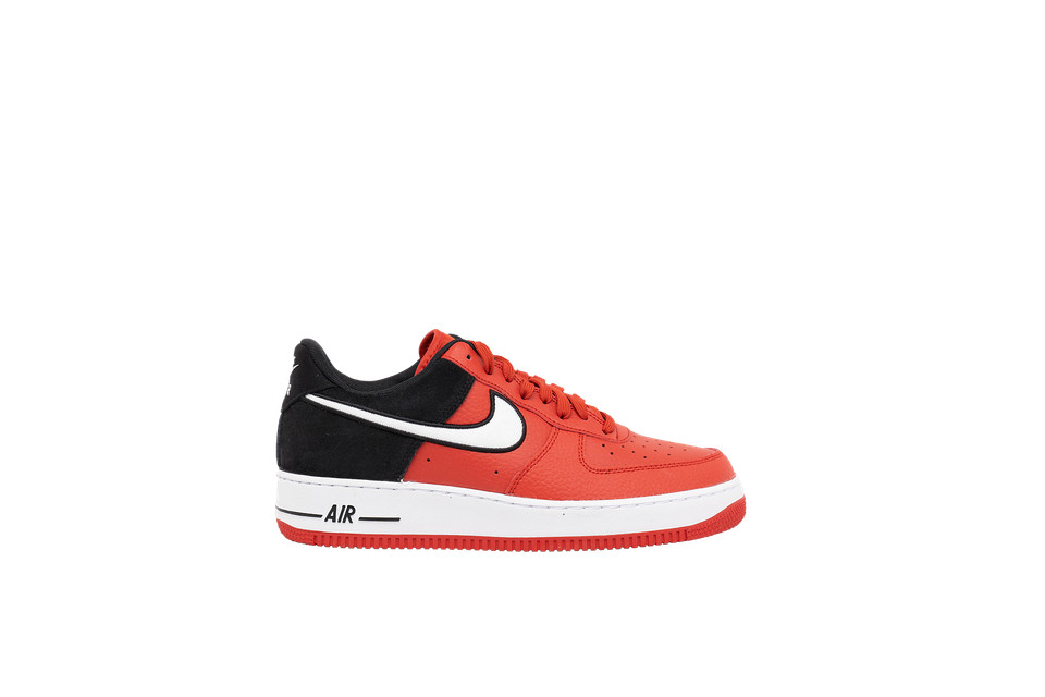 Preços baixos em Nike Air Force 1 Low Red Black | eBay