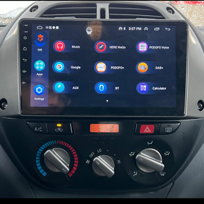 For Toyota RAV4 2000-2005 Fit For CarPlay Android Stereo Radio 4+64GB