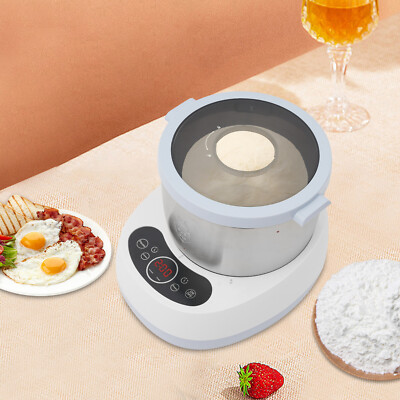 5L Electric Dough Mixer 304 Stainless Steel Dough Maker with Ferment Function