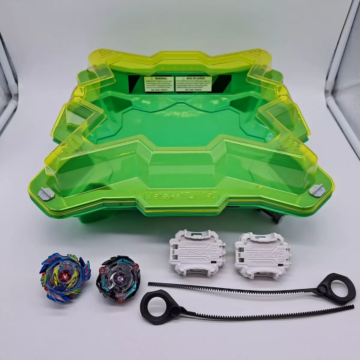 Beyblade Storm Set Genesis Valtryek V3 Satomb S3 | eBay