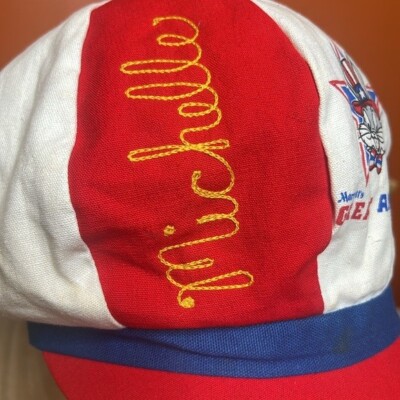 Vintage 70s Six Flags Great America Bugs Bunny Patriotic Engineer Hat USA 1975 Patriotic Bugs Bunny Uncle Sam Dakin Figure Toy Looney  main image 3