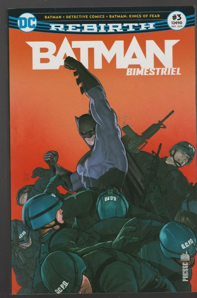 BATMAN REBIRTH BIMESTRIEL N°3 DC Comics URBAN novembre 2019 - Photo 1/1