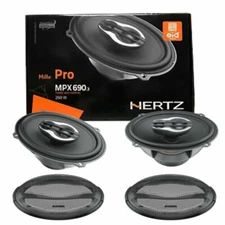 HERTZ MPX690.3 MILLE PRO 6X9" 3-WAY COAXIAL SPEAKERS - NEW!