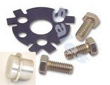 Sbc Chevy V8 350 Flat Tappet Camshaft Cam Locking Plate Kit .690 Thrust Button