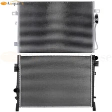 Aluminum Radiator & AC Condenser Cooling Kit For 2011-2019 Dodge Journey 2.4L