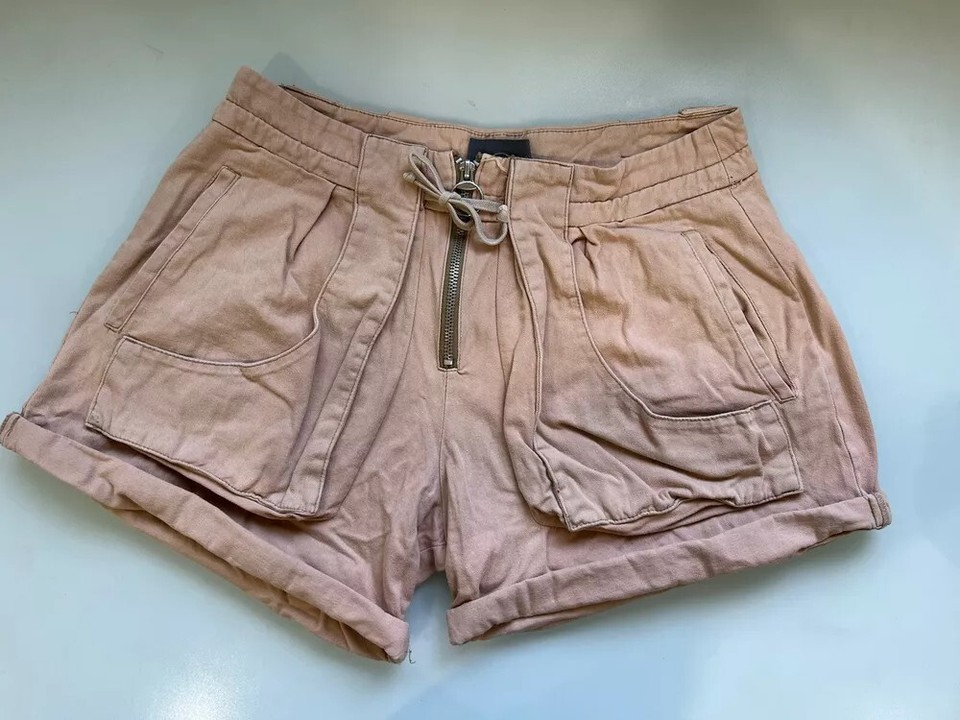 Watson & Watson Beige Dress Shorts Summer Cool Lightweight Size 6