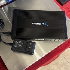 SABRENT USB 2.0 SATA SSD HARD DRIVE ENCLOSURE, BLACK, WITH 80G WD HARD DRIVE