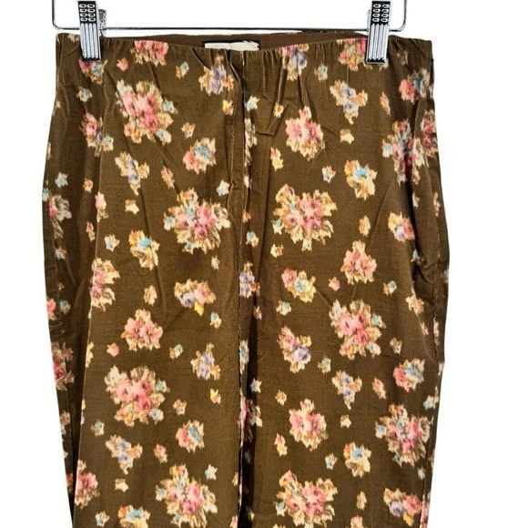 Pantalón Tuckernuck NUEVO Marrón Hazel Ramo Pana Ashford Pierna Recta Talla S Foto 3 de 4