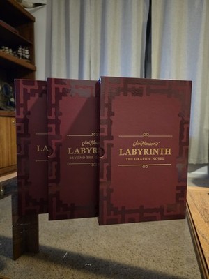 Jim Henson's Labyrinth Graphic Novel Deluxe Slipcase Hardcovers Kickstarter