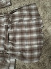NEW Listicle Long SleevBrown  & White Checker  Women’s Lined Romper Size S — photo 4