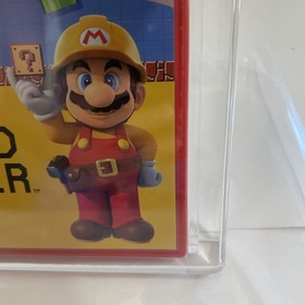 Super Mario Maker (NEW USA Wii U, 2015) Graded VGA 90 Factory Sealed FREE USA