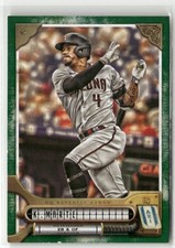 2022 TOPPS GYPSY QUEEN #245 KETEL MARTE GREEN ARIZONA DIAMONDBACKS