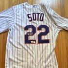 Juan Soto Signed New York Mets Pinstripe Jersey - Fanatics+MLB Authentic