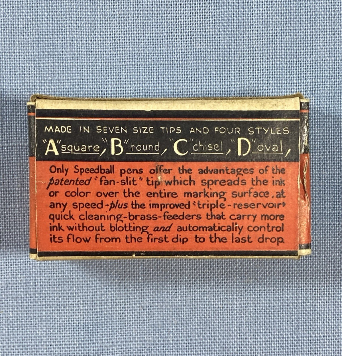 Vintage New 11 Speedball B-2 Illustration Pen Nibs Hunt Pen Original Box + Paper