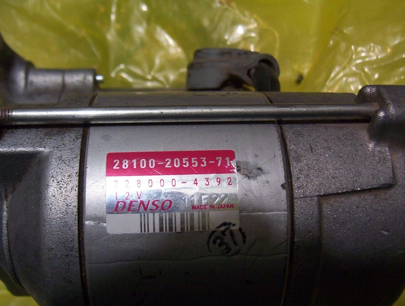DENSO 228080-4392 STARTER